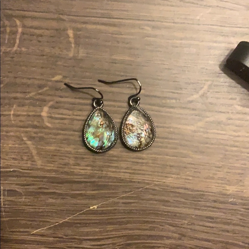 Abalone earrings